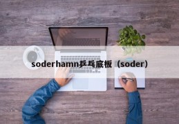 soderhamn乒乓底板（soder）